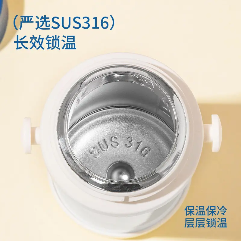 Diller Kidsren's Water Cup for School, Special for Kindergarten Babies, Portable Thermos Cup for Students, Stainless Steel Water Kettle with Straw