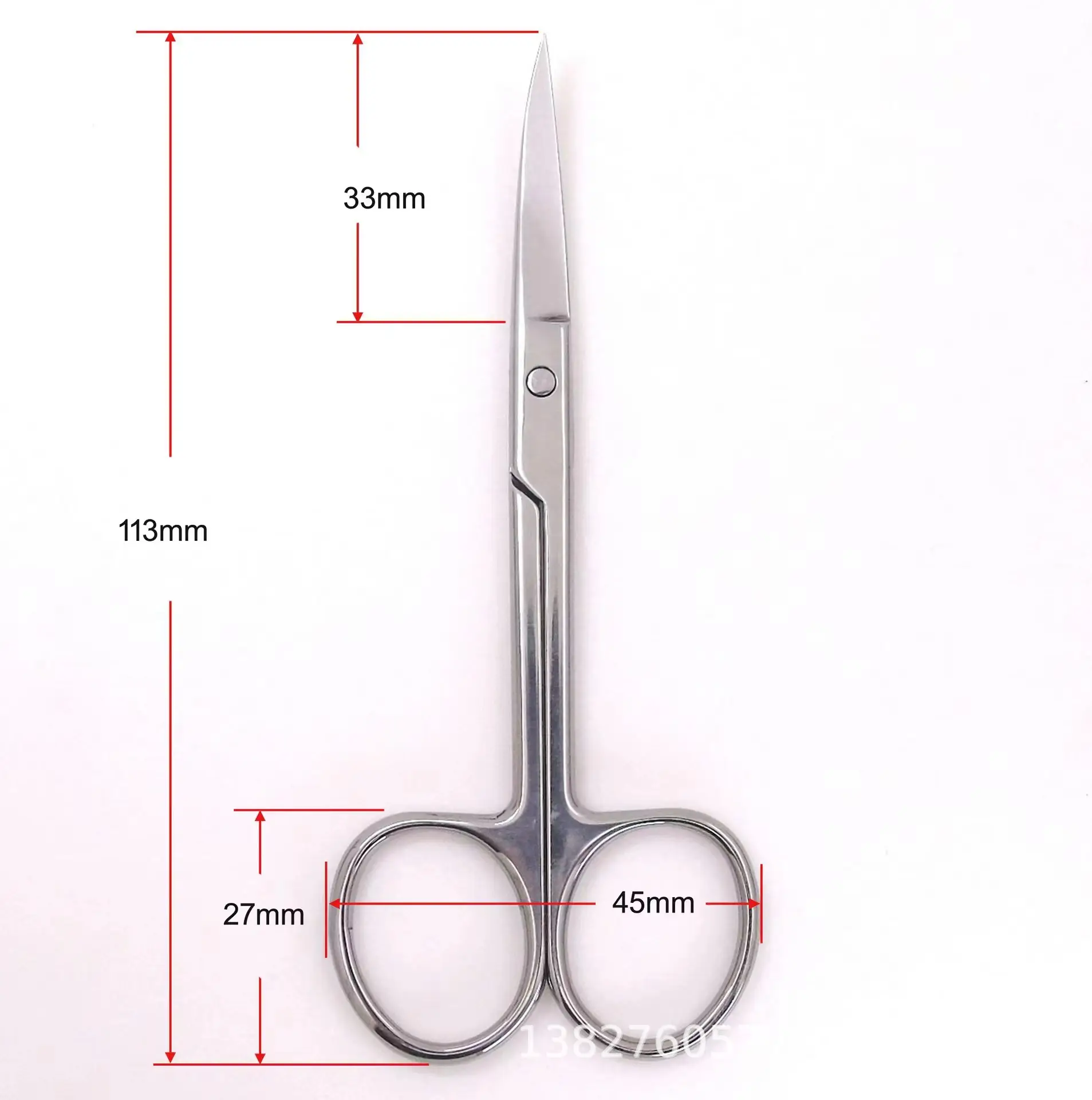 Stainless Steel Eyebrow Scissors 2400PC