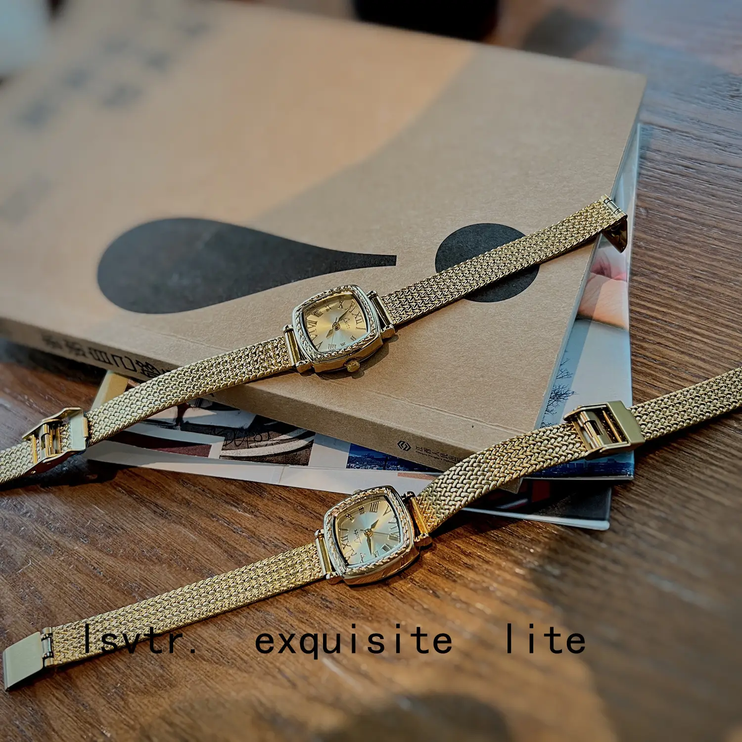 LSVTR Middle Ancient Wheat Ear Light Luxury Watch Women's TikTok