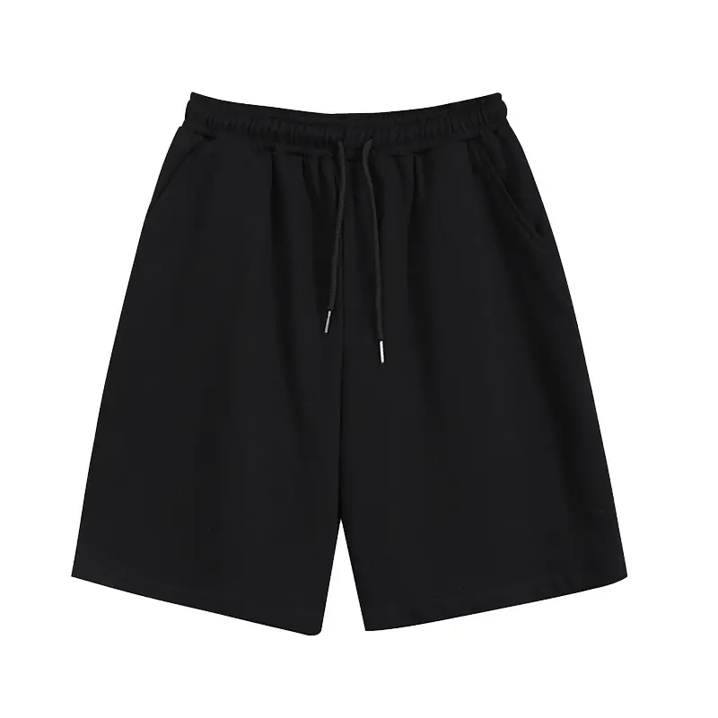 Men Summer Thin Light Grey Loose Fit Shorts Large - Image 8