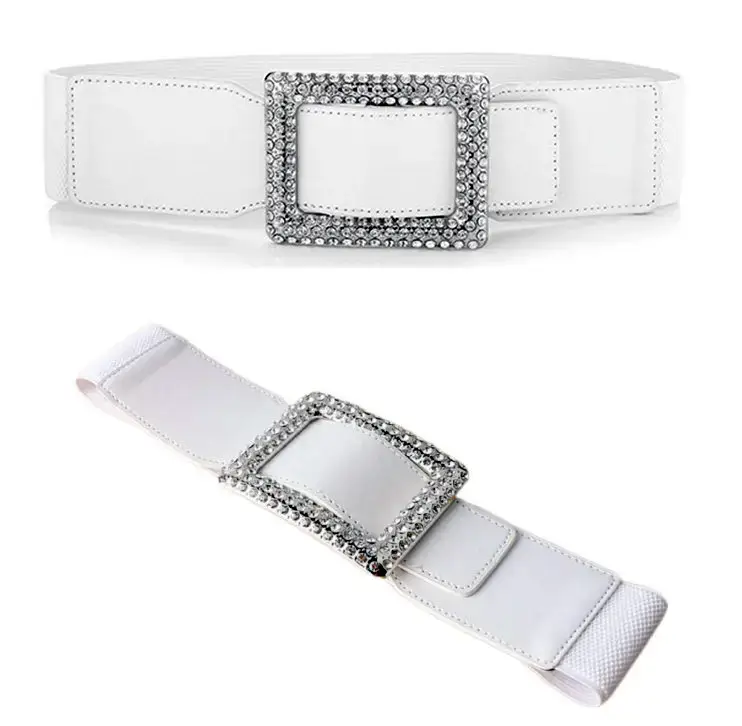 Black Rhinestone Waist Belt for Women β feature 7