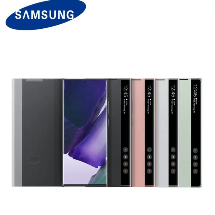Samsung S21 Ultra Purple Leather Flip Case - Image 7