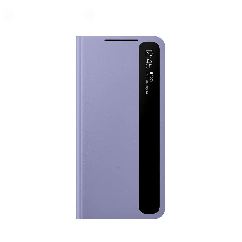 Samsung S21 Ultra Purple Leather Flip Case — feature 7