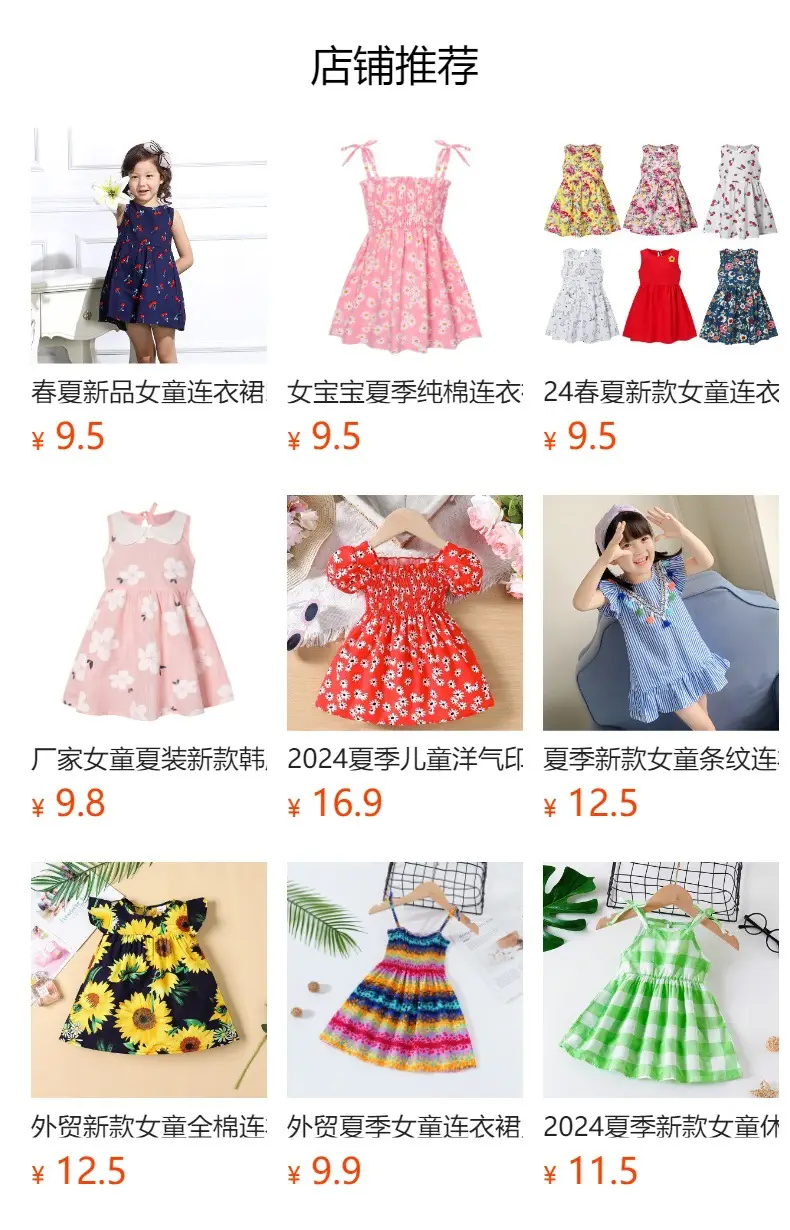 Pink Daisy Print Princess Dress for Girls — feature 1