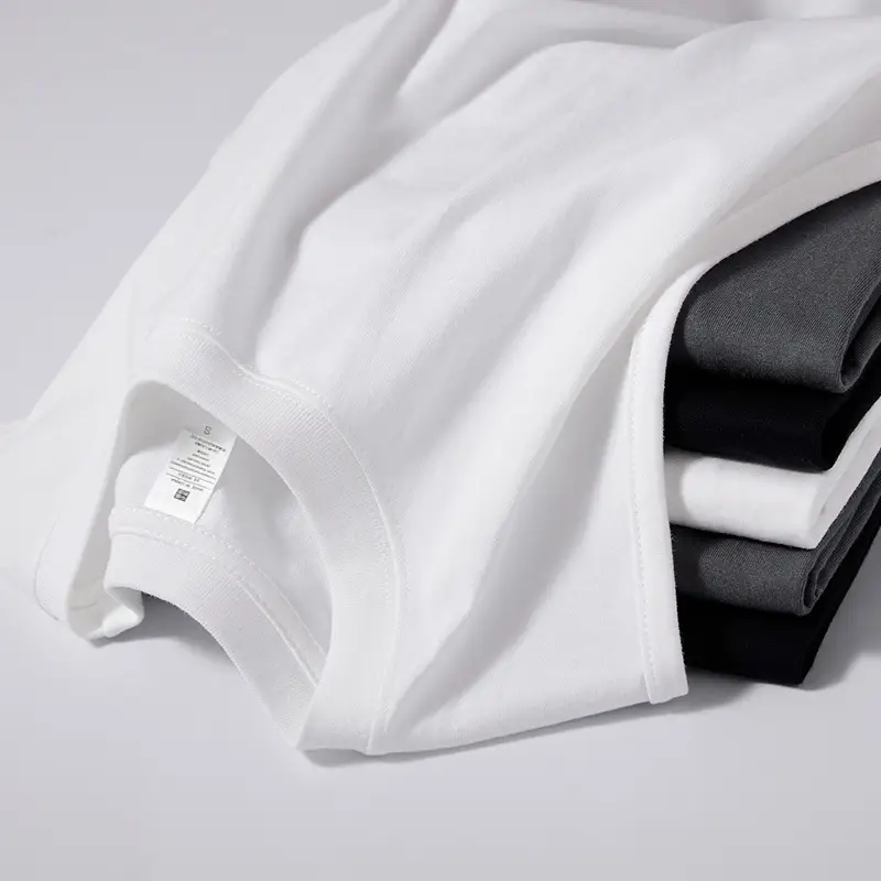 Men's Heavy Cotton Waistcoat Vest Black White - Image 7