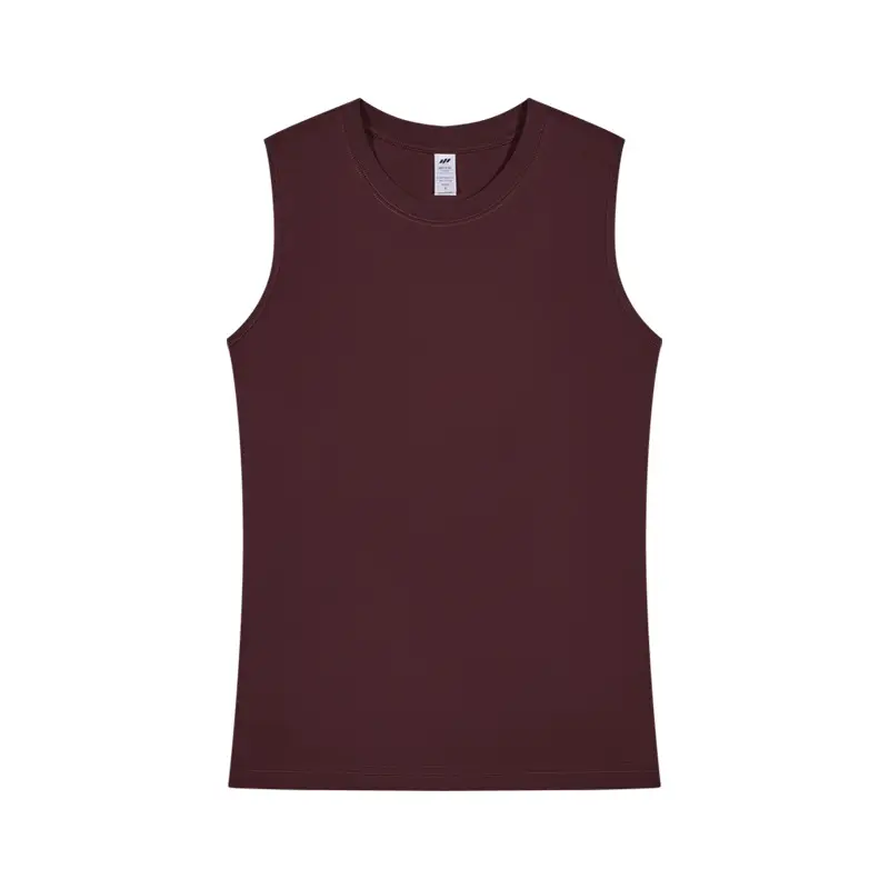 Men's Heavy Cotton Waistcoat Vest Black White - Image 4