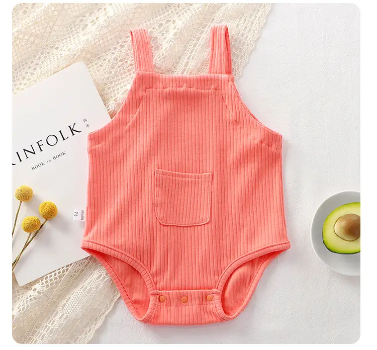 Baby Sling Vest Bag Fart Cotton High Elastic Newborn Pajamas — feature 12