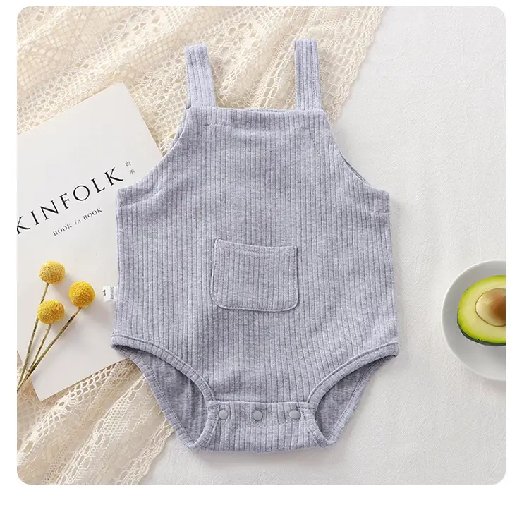 Baby Sling Vest Bag Fart Cotton High Elastic Newborn Pajamas — feature 13