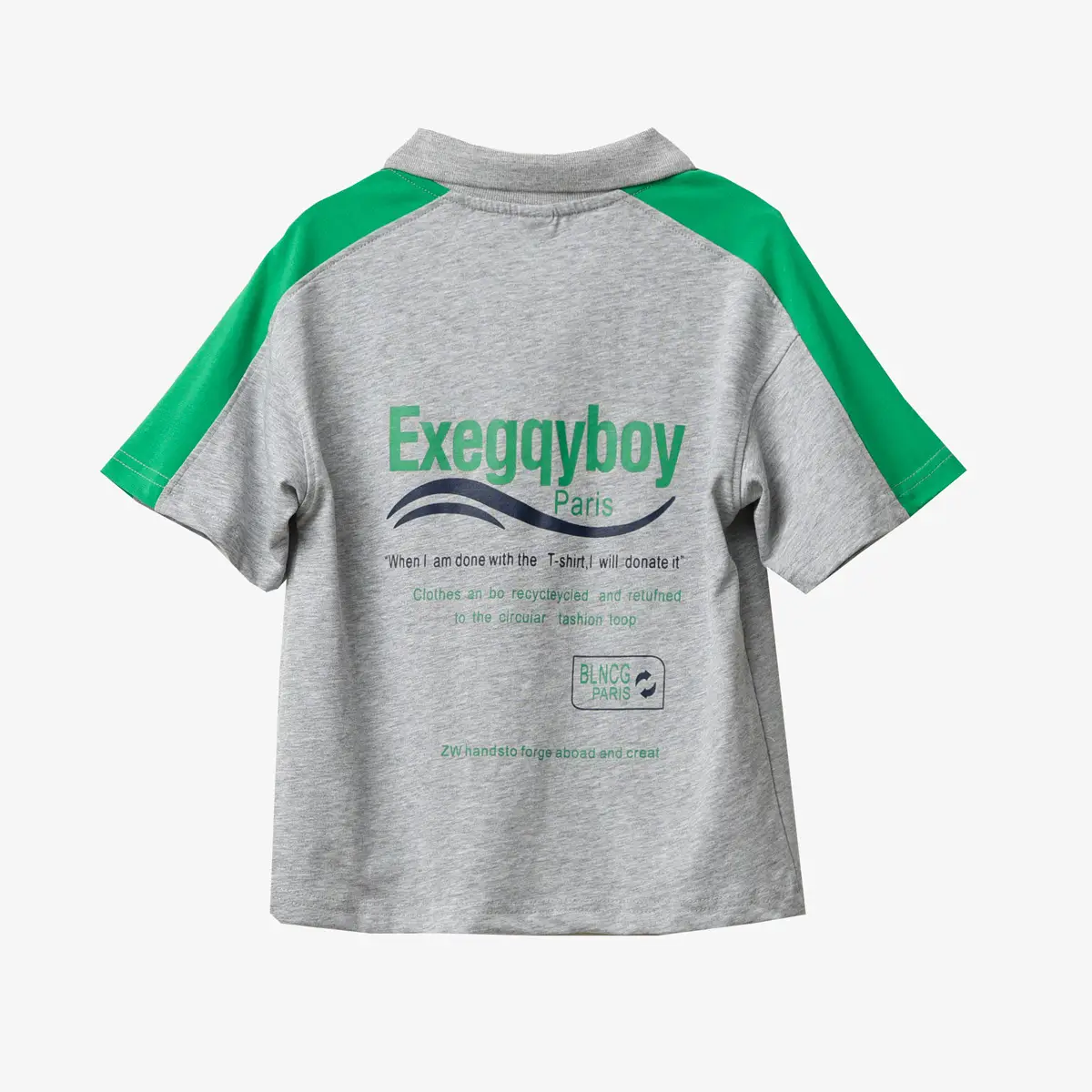Boy Cotton Colorblock Raglan Sleeve T-Shirt Large Summer