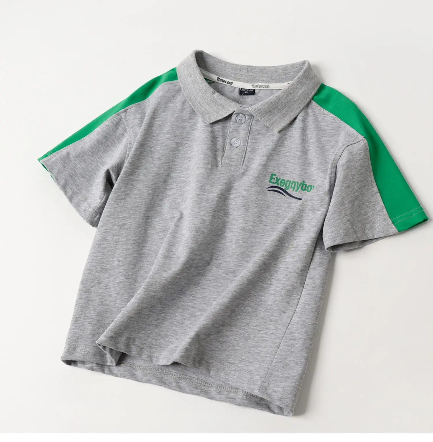 Boy Cotton Colorblock Raglan Sleeve T-Shirt Large Summer — feature 6