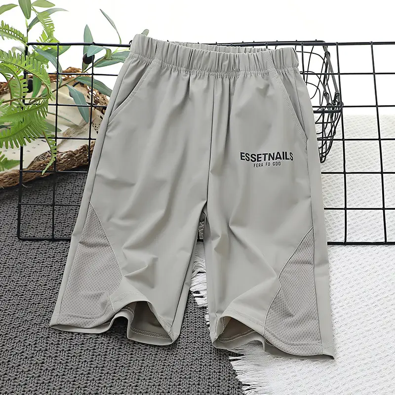 Navy Blue Kids Shorts for Boys, Nylon, Breathable, Comfortable - Image 7