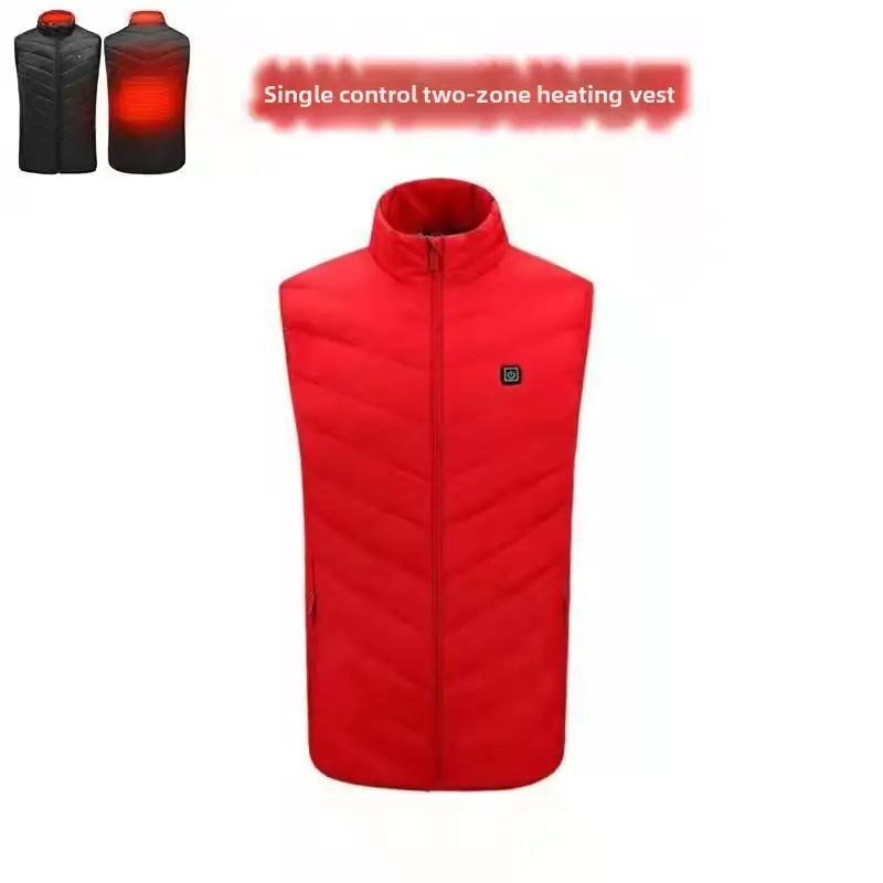 Single Control Two-Zone Electric Heating Vest - Image 10