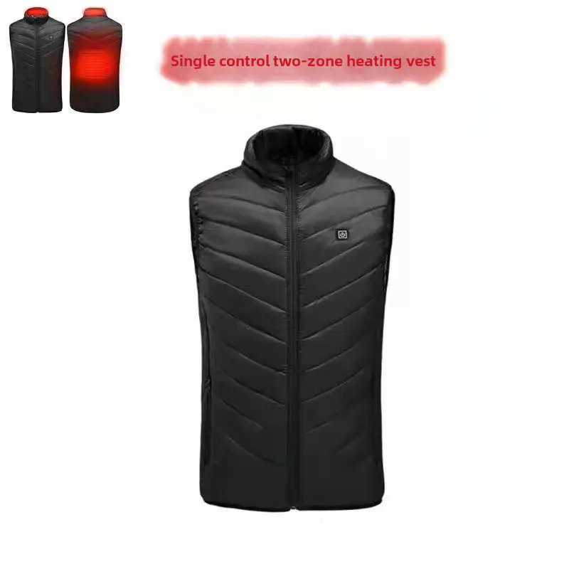 Single Control Two-Zone Electric Heating Vest - Image 4