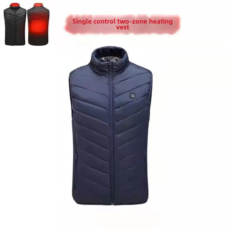 Single Control Two-Zone Electric Heating Vest - Image 7
