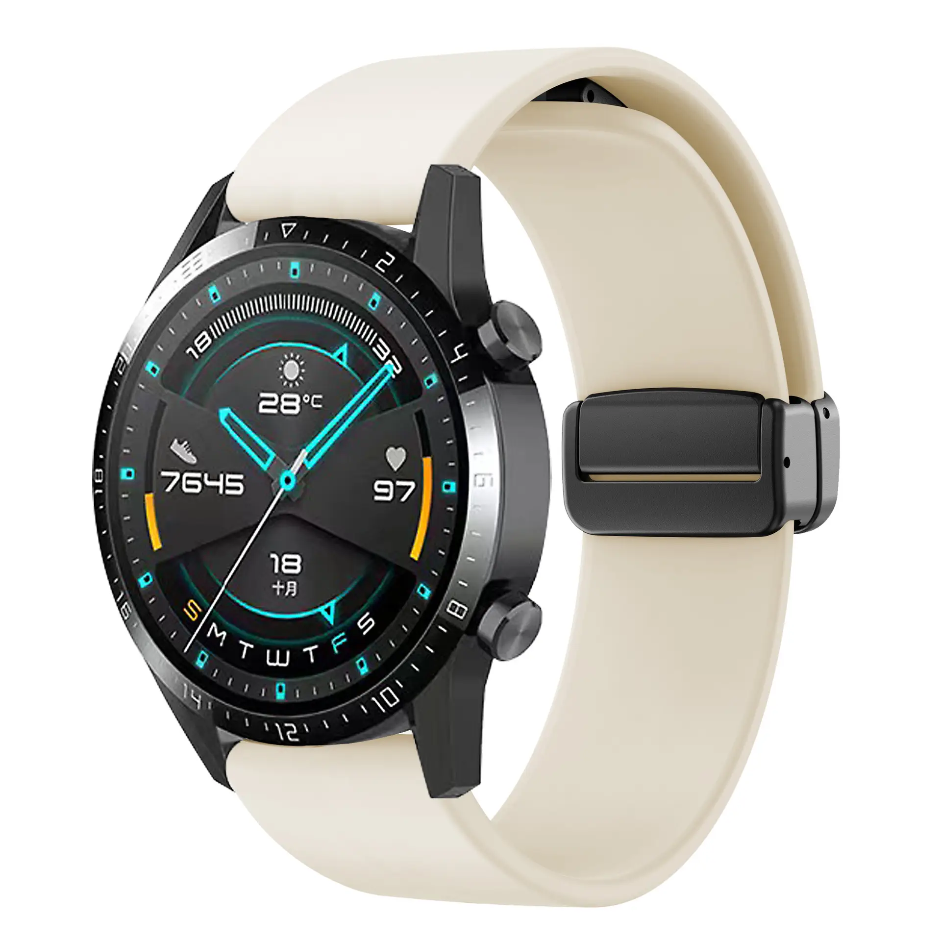 Samsung Jiaming Huawei 20mm Magnetic Foldable Watch Band - Image 10