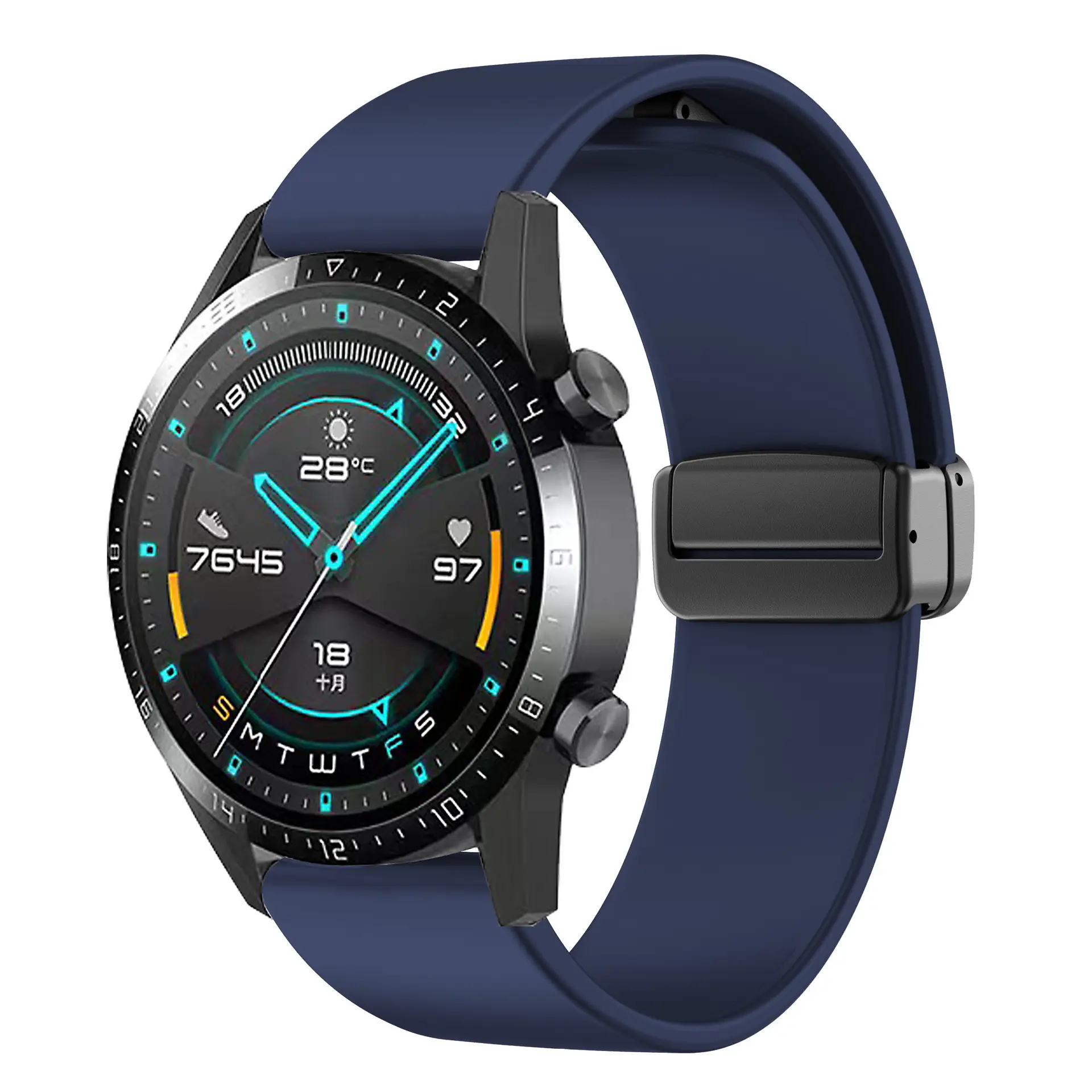 Samsung Jiaming Huawei 20mm Magnetic Foldable Watch Band - Image 12