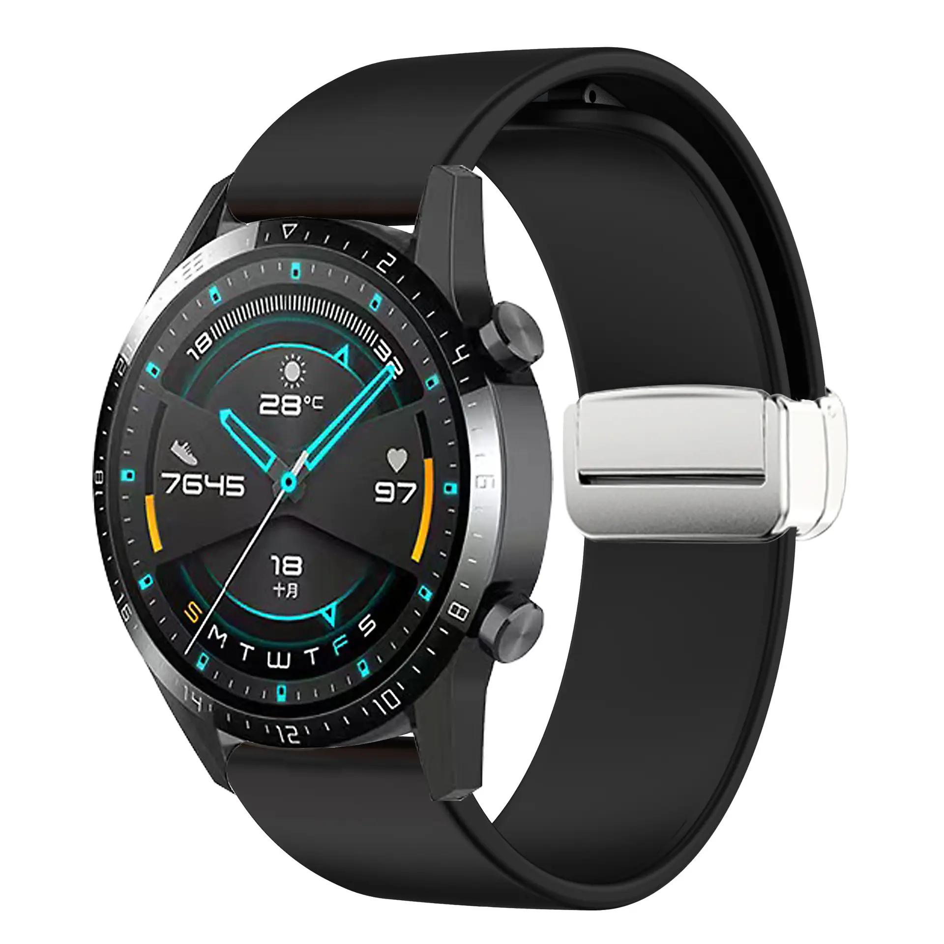 Samsung Jiaming Huawei 20mm Magnetic Foldable Watch Band - Image 13