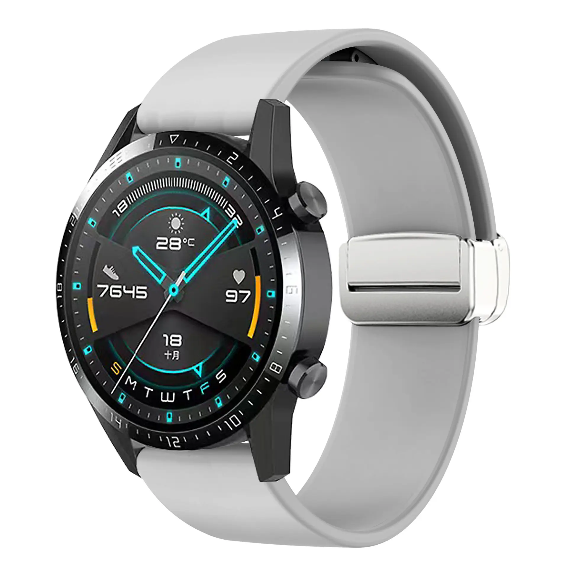 Samsung Jiaming Huawei 20mm Magnetic Foldable Watch Band - Image 14