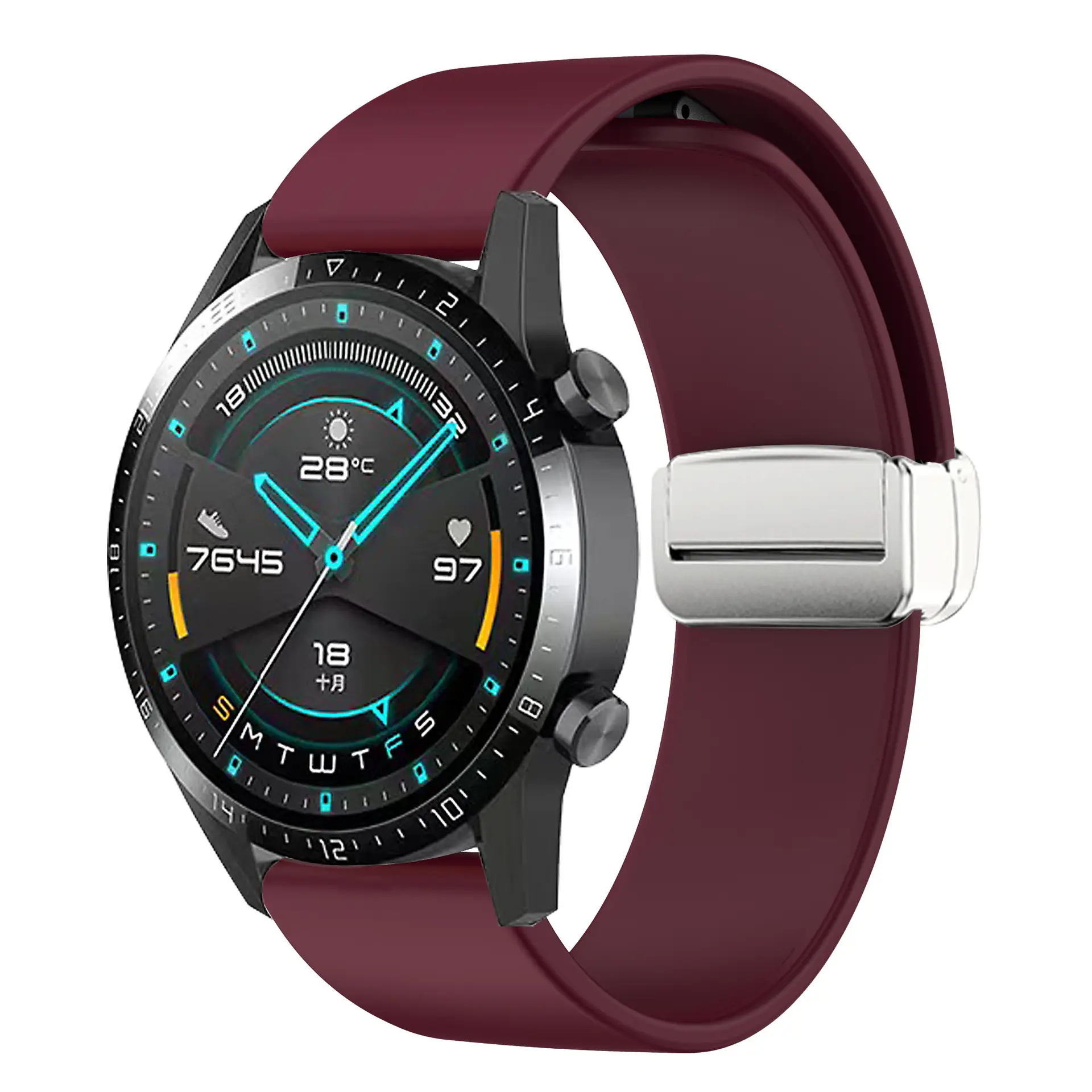 Samsung Jiaming Huawei 20mm Magnetic Foldable Watch Band - Image 15