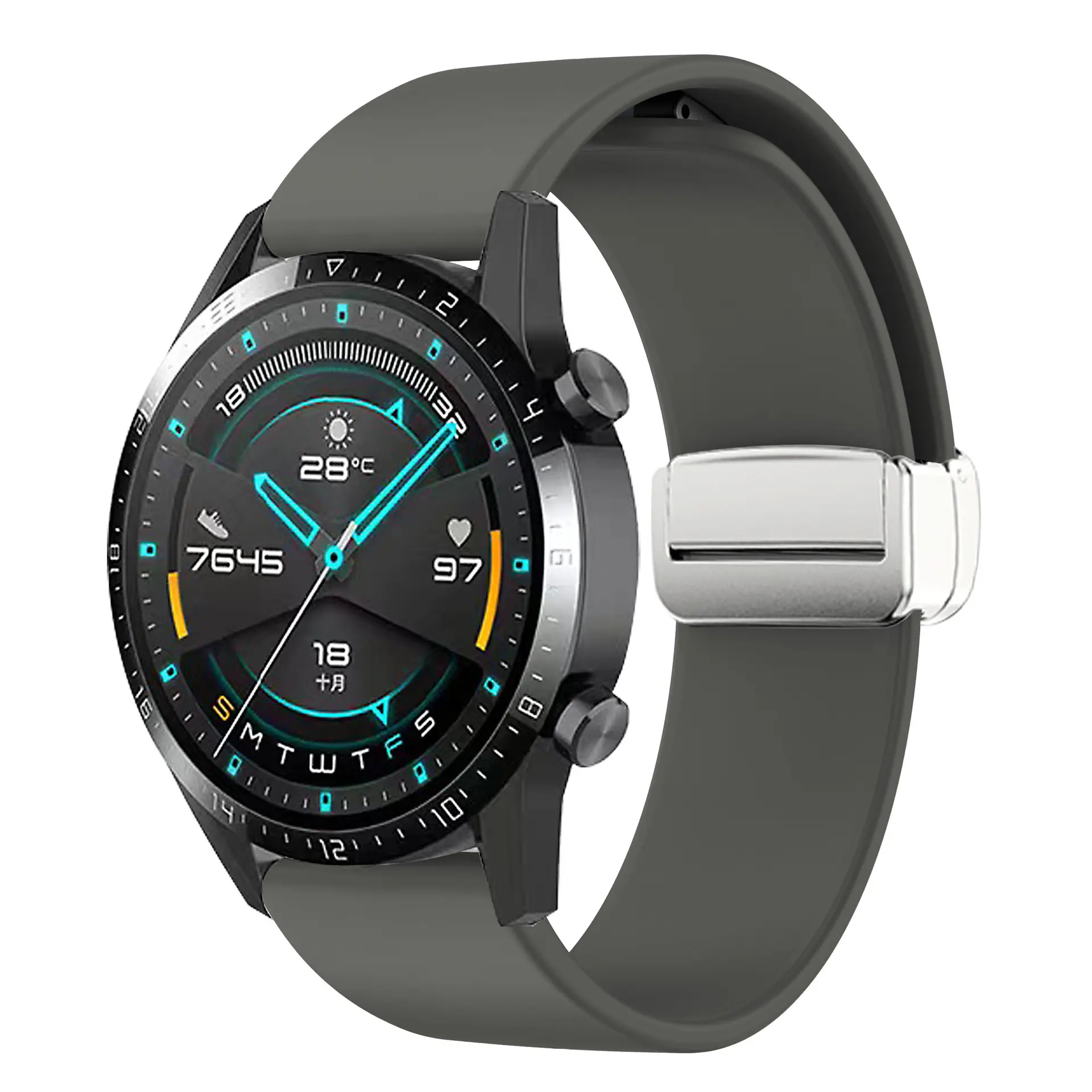 Samsung Jiaming Huawei 20mm Magnetic Foldable Watch Band - Image 16