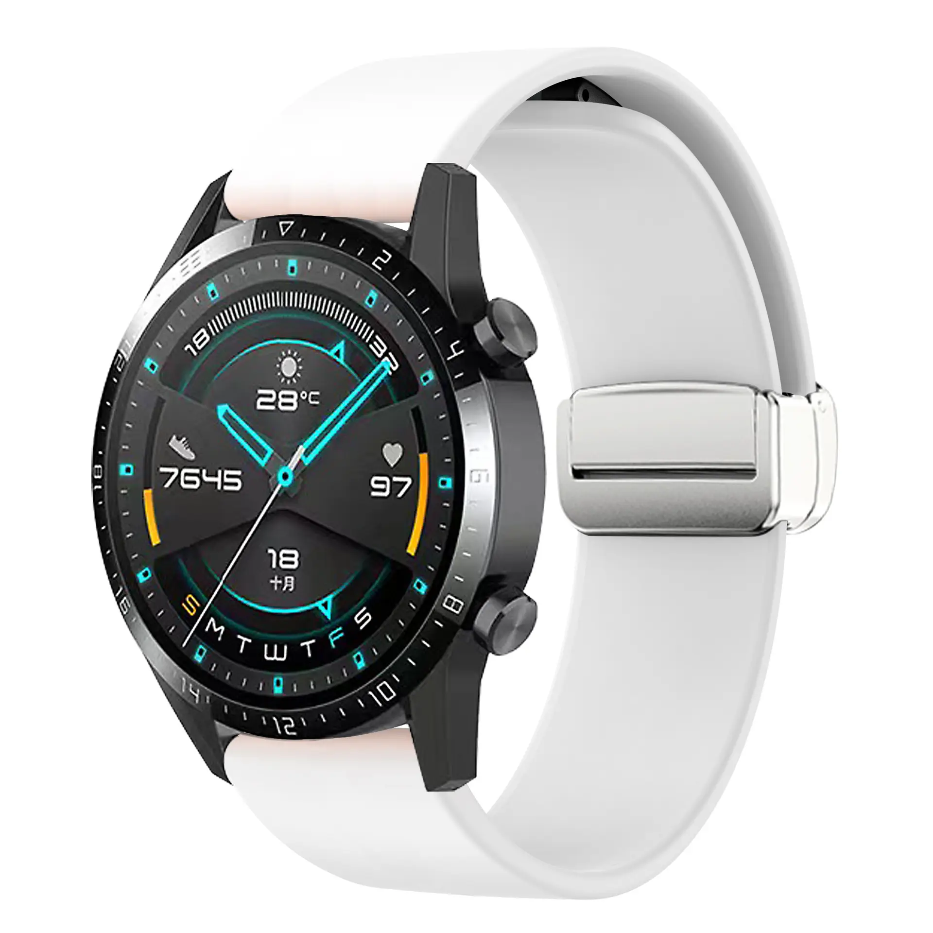 Samsung Jiaming Huawei 20mm Magnetic Foldable Watch Band - Image 18