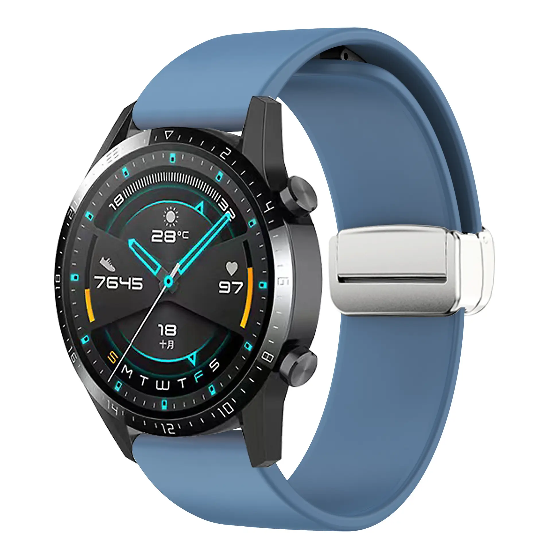 Samsung Jiaming Huawei 20mm Magnetic Foldable Watch Band - Image 20