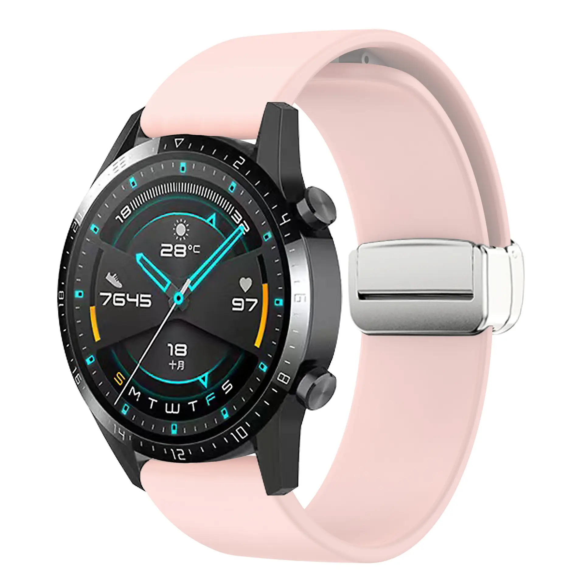 Samsung Jiaming Huawei 20mm Magnetic Foldable Watch Band - Image 23