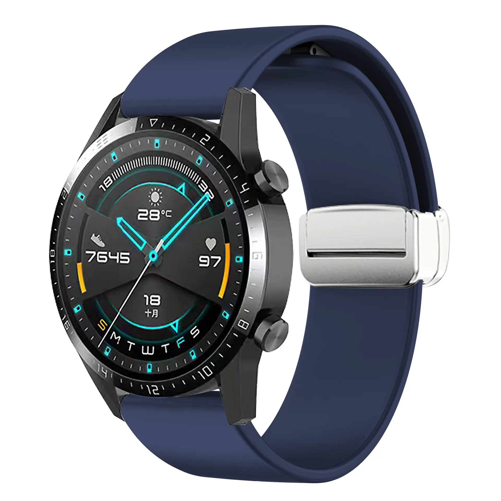 Samsung Jiaming Huawei 20mm Magnetic Foldable Watch Band - Image 24