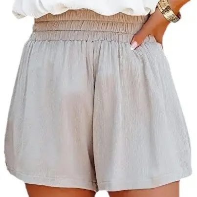 Elastic Waist Ruffle Shorts for Women Summer Loose Slimming - Image 9