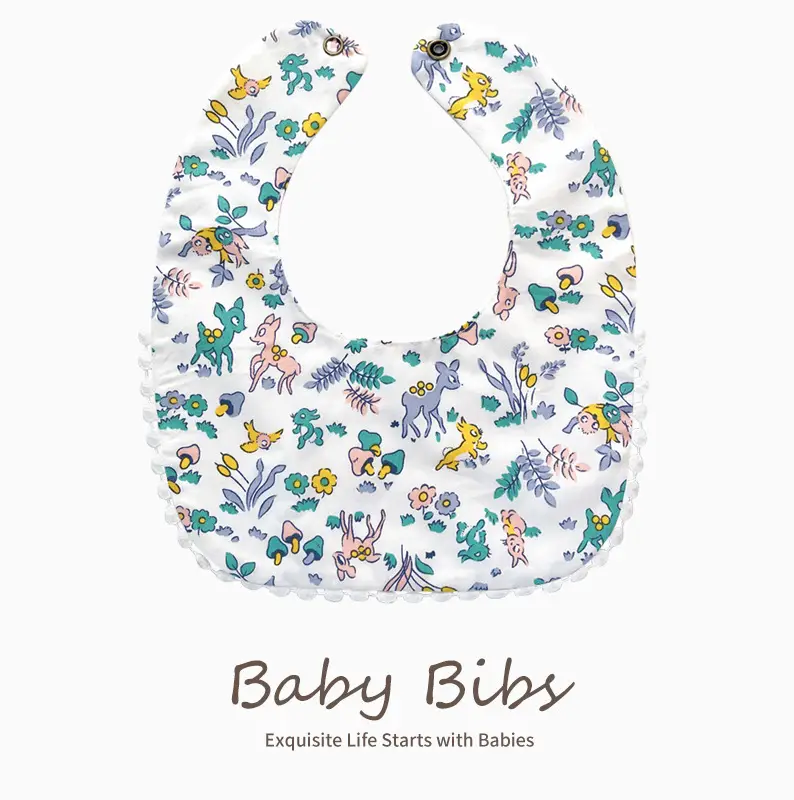 Waterproof Floral Baby Bibs for Newborns - Image 15