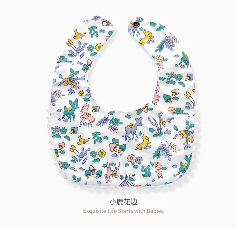 Waterproof Floral Baby Bibs for Newborns — feature 18