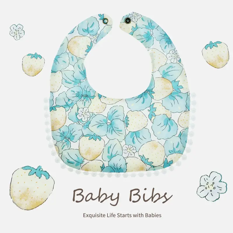 Waterproof Floral Baby Bibs for Newborns - Image 8
