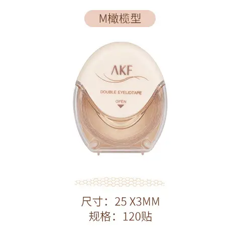 AKF Double Eyelid Sticker Regular Pack-Olive Type