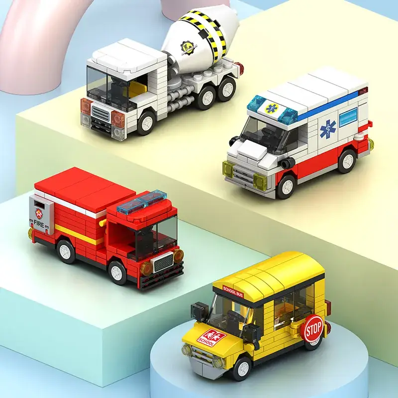 Lego Ambulance Toy for Boys 102 PCS - Image 12