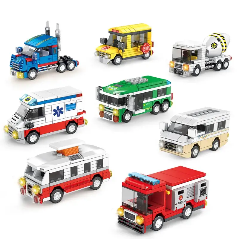 Lego Ambulance Toy for Boys 102 PCS - Image 14
