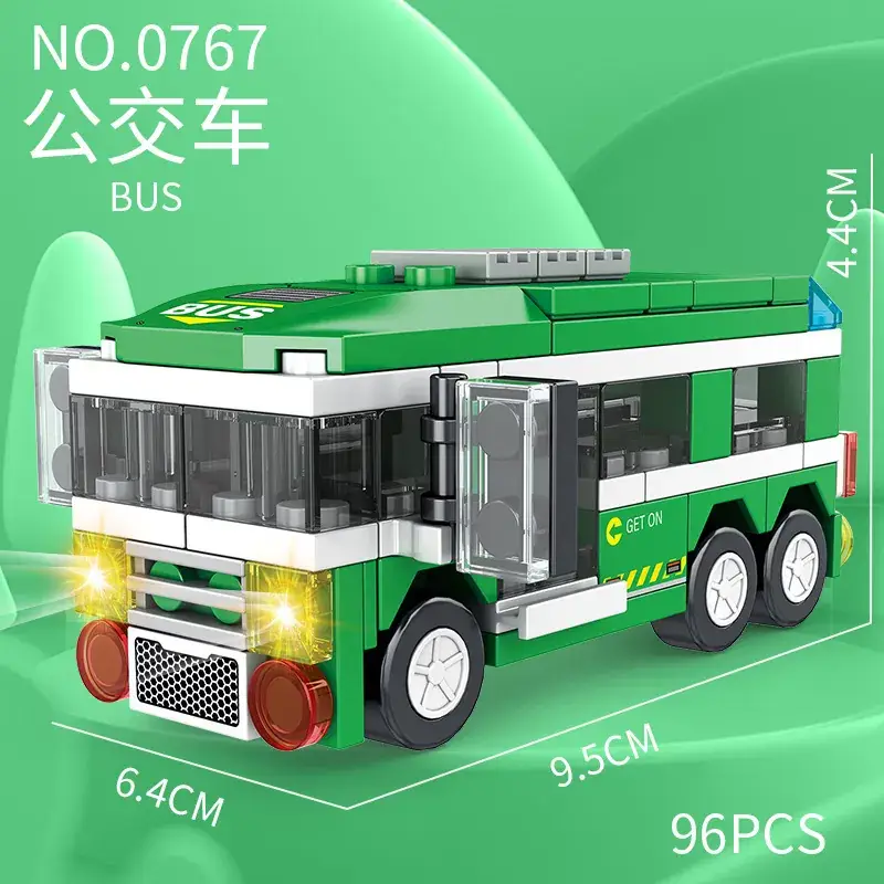 Lego Ambulance Toy for Boys 102 PCS - Image 6