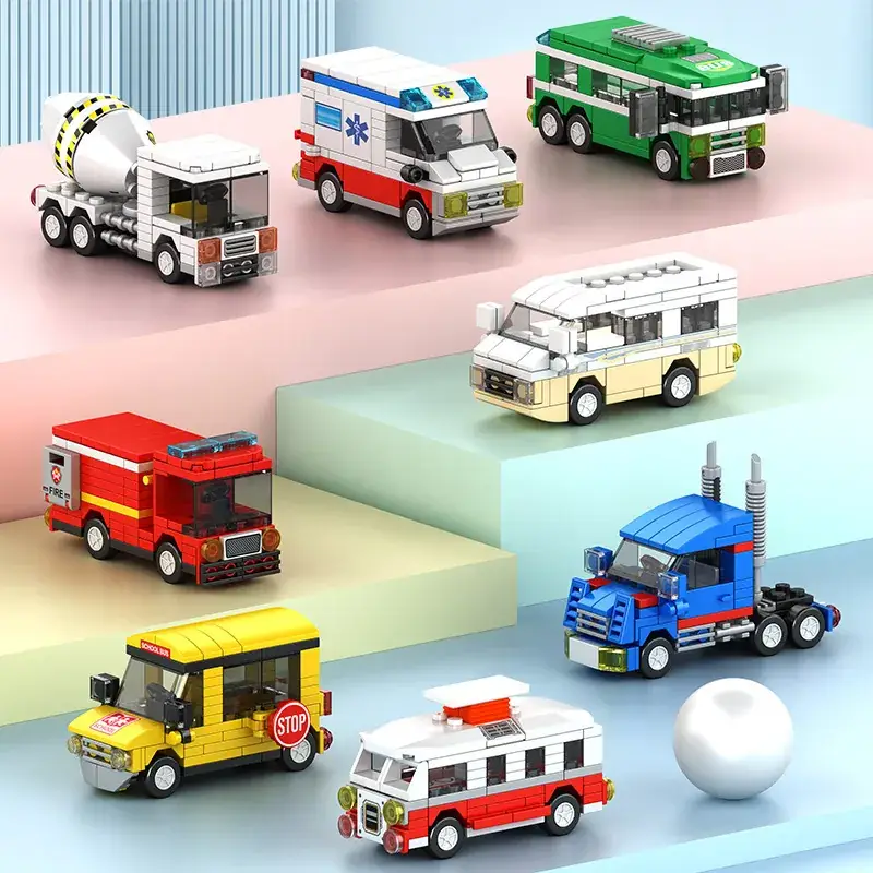 Lego Ambulance Toy for Boys 102 PCS - Image 9