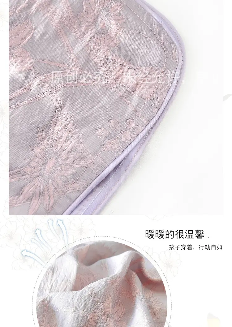 Girls Cheongsam Dress 2025 Summer Antique Pink — feature 5