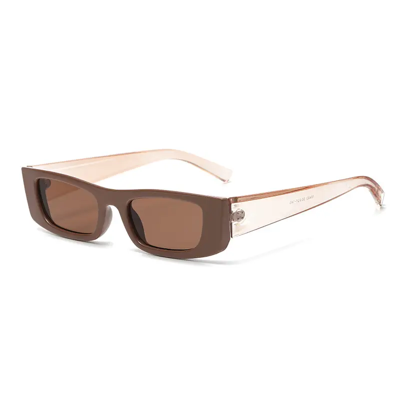 Men Anti-UV Sunglasses Black Yellow Lens European American Fashion