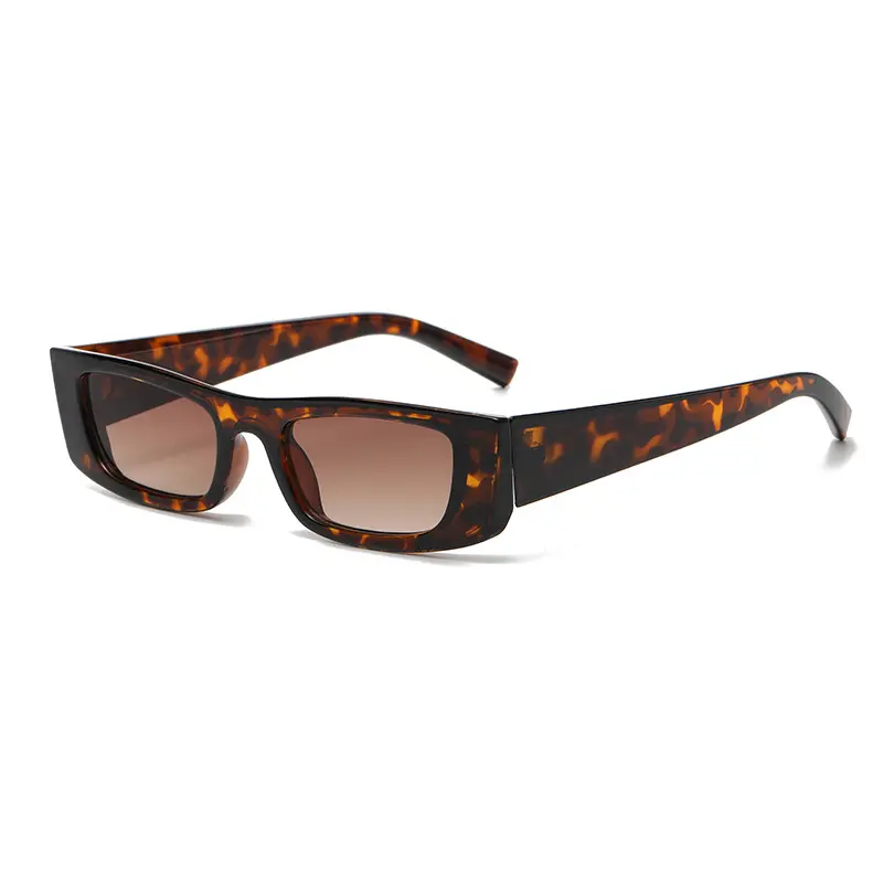 Men Anti-UV Sunglasses Black Yellow Lens European American Fashion