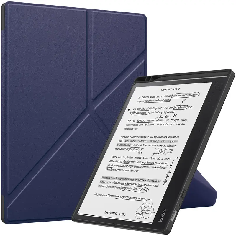 Kobo E-Lipsa 2e Protective Case Green Deformed All-Inclusive
