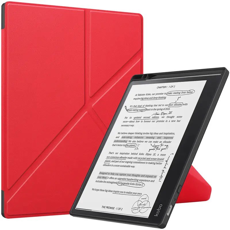 Kobo E-Lipsa 2e Protective Case Green Deformed All-Inclusive