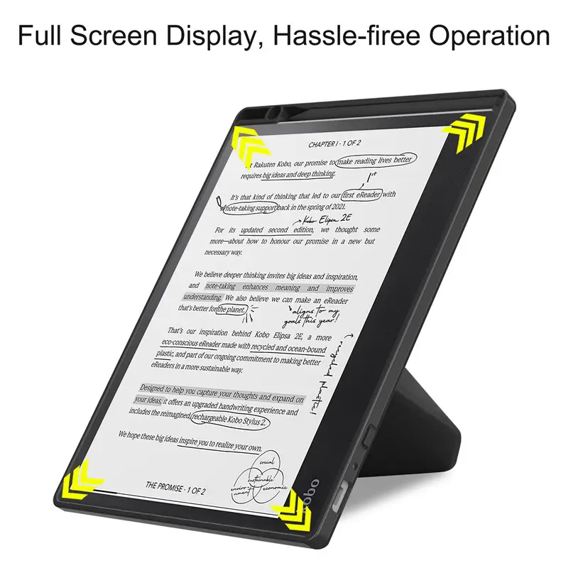 Kobo E-Lipsa 2e Protective Case Green Deformed All-Inclusive — feature 4