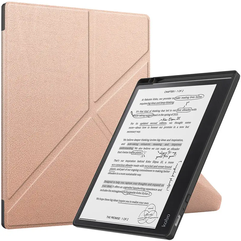 Kobo E-Lipsa 2e Protective Case Green Deformed All-Inclusive