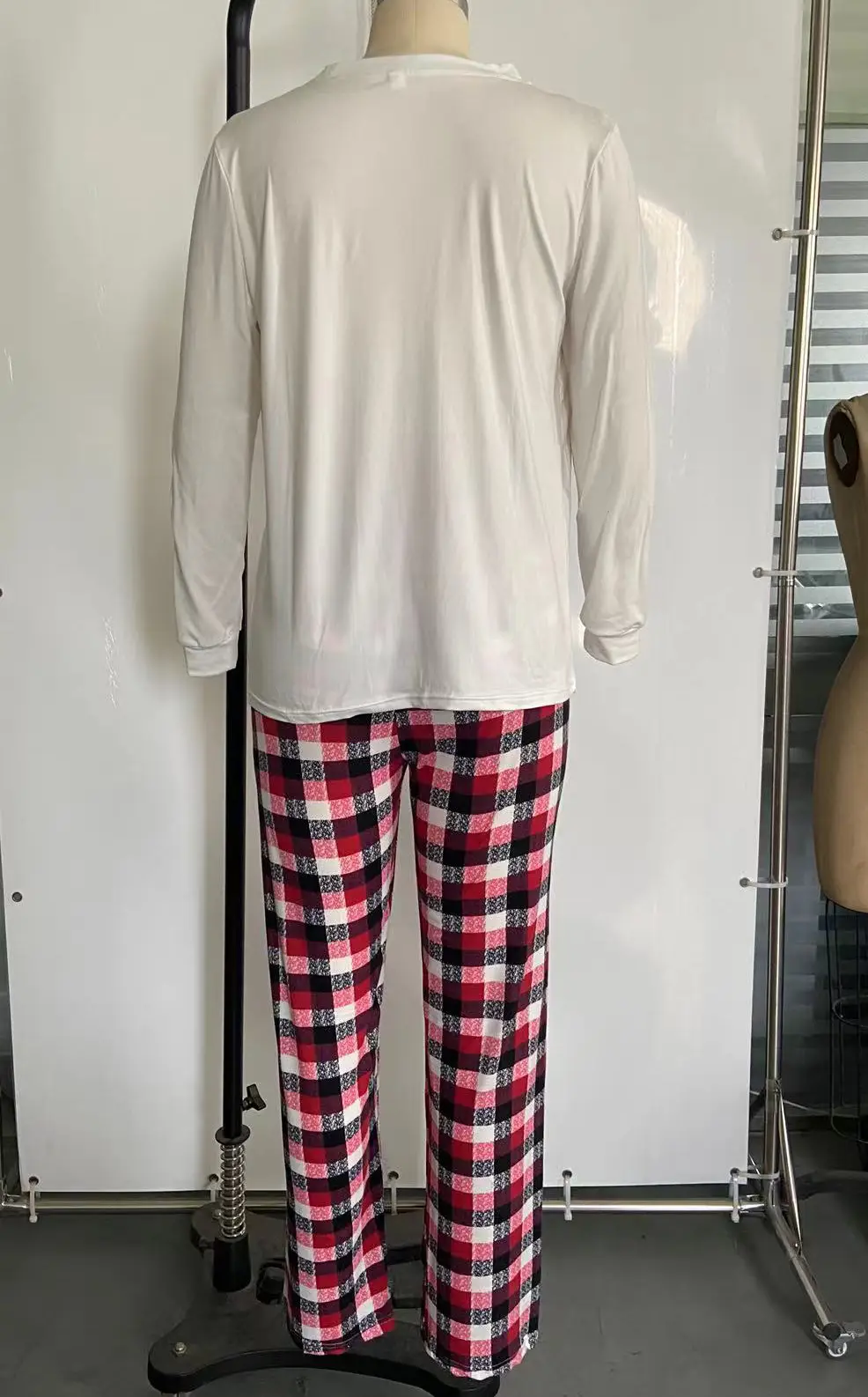 European American Christmas Elk Print Pajamas Suit Family Pajamas — feature 11