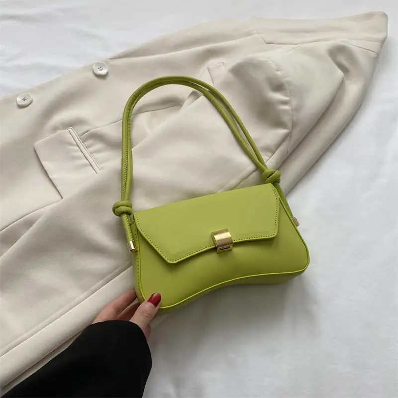 2026 Women's Retro Handbag Set with Gold Clasp - Image 5