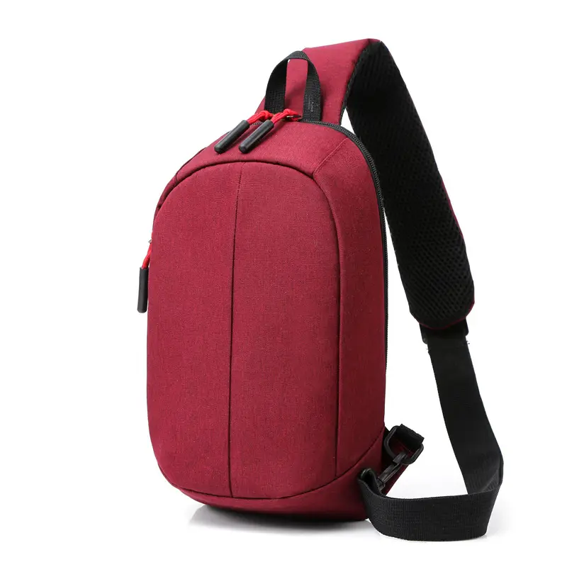 Men's Black Crossbody Bag Large Capacity Simple Elegant - Image 9