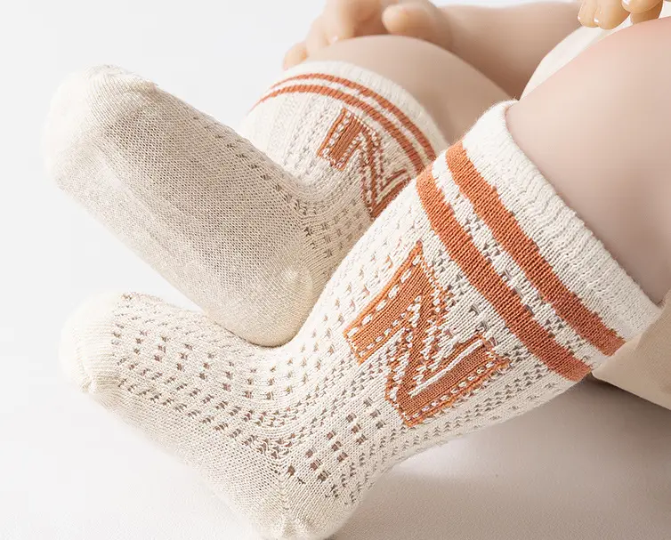 Cotton Letter Socks for Baby Men Women 0-3 Years — feature 26