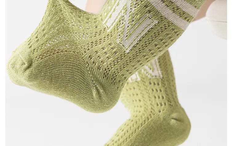 Cotton Letter Socks for Baby Men Women 0-3 Years — feature 4