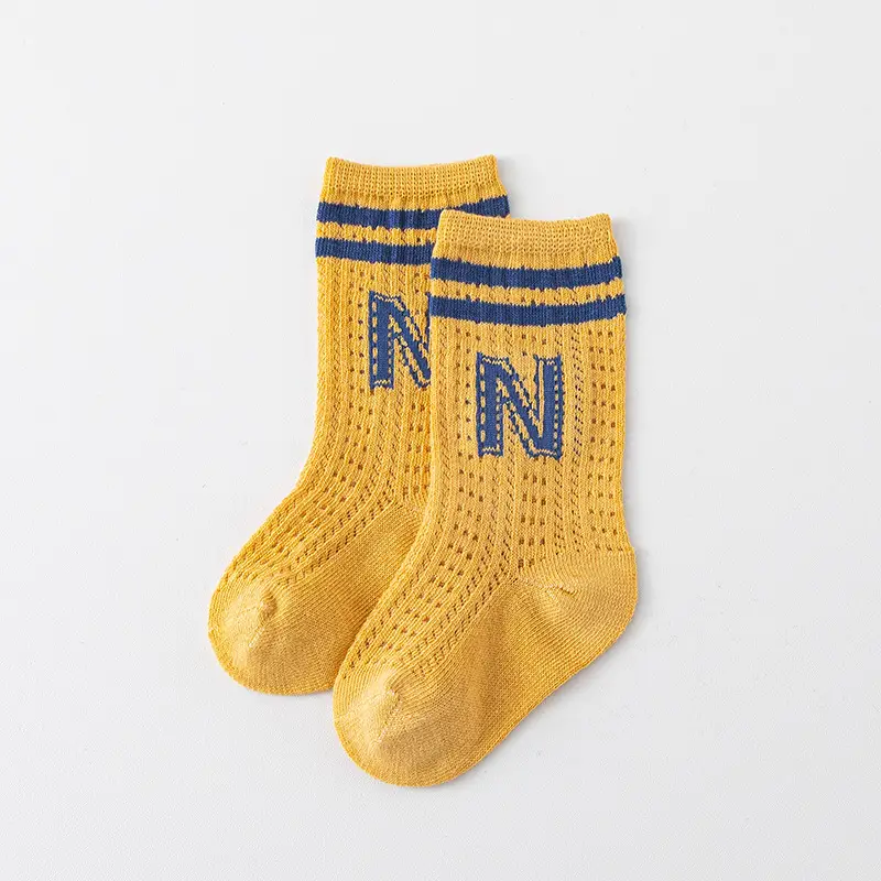 Cotton Letter Socks for Baby Men Women 0-3 Years - Image 5